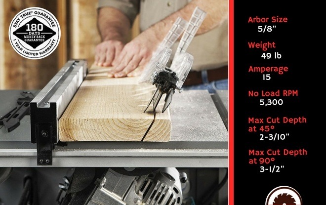 Best Portable Table Saw Specifications
