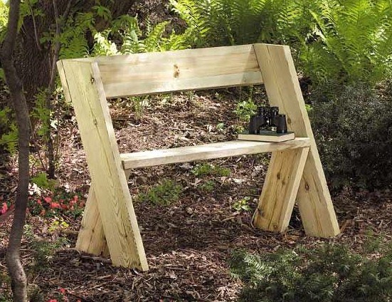 Outdoor WoodenBench