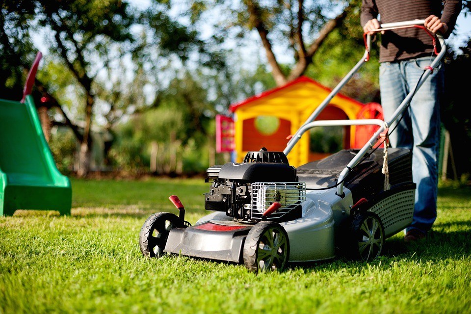 Battery-Powered Lawn Mower
